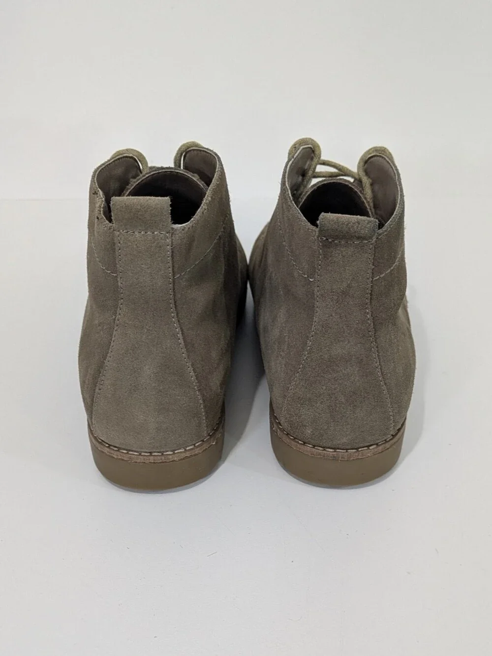 NEW White Mountain Auburn Lace Up Suede Leather Booties - Size 8 Womens
